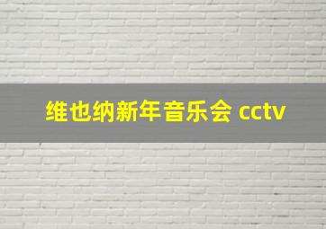 维也纳新年音乐会 cctv